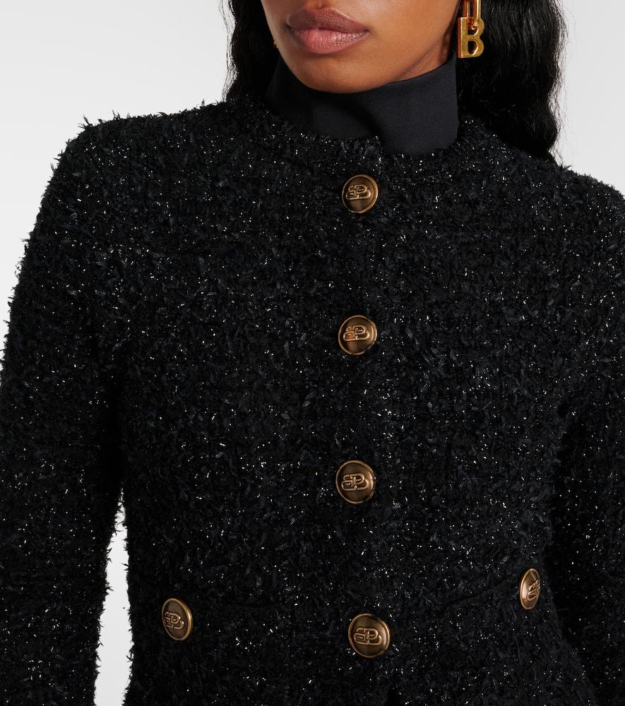 BALENCIAGA Moncler Grenoble Dark Beige Bonnieure Bomber Jacket In Black Product Image