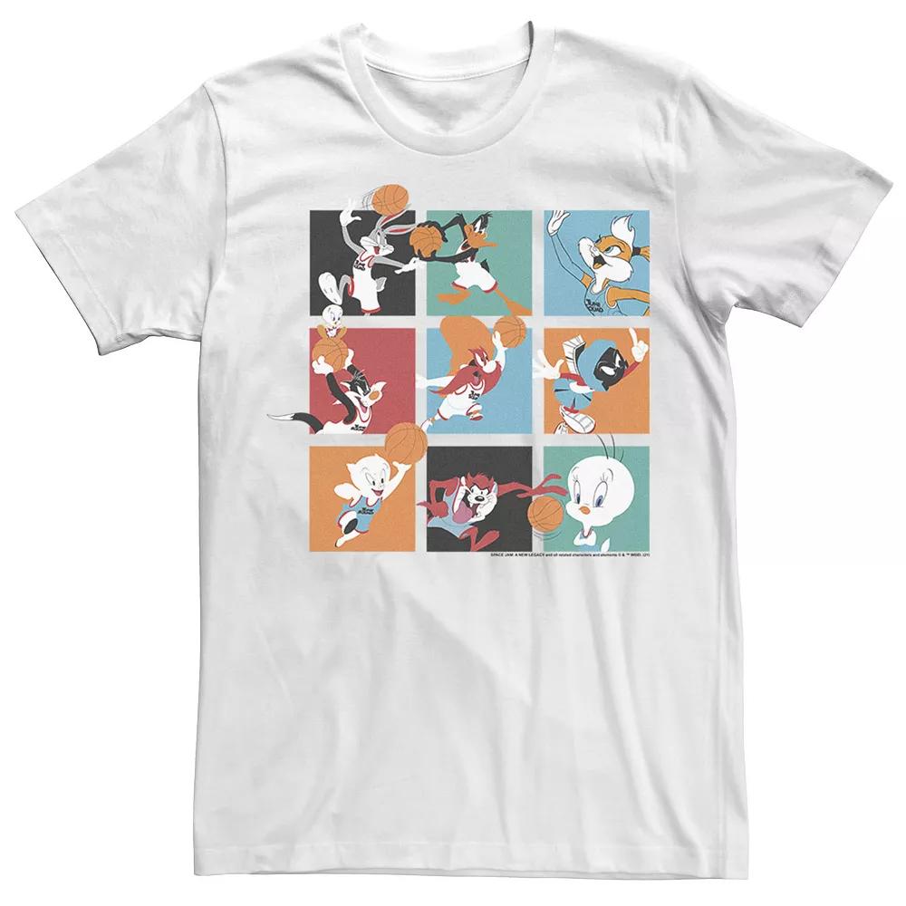 Men's Space Jam 2 Tune Squad Action Portrait Panels Tee,  Product Image