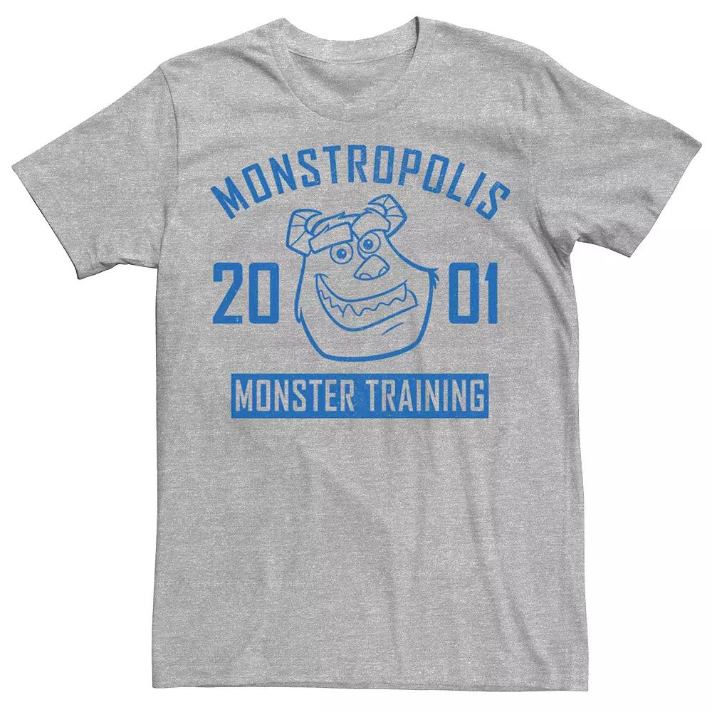 Pixar's Monster's Inc. Men's Monster In Training Graphic Tee, Size: 3XL, Athlc Hthr Product Image