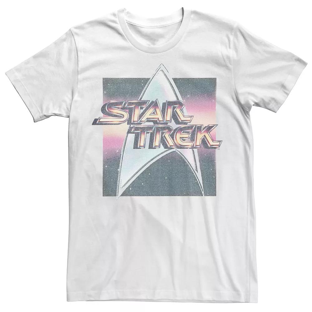 Men's Star Trek The Original Series Vintage Distressed Logo Tee,  Product Image