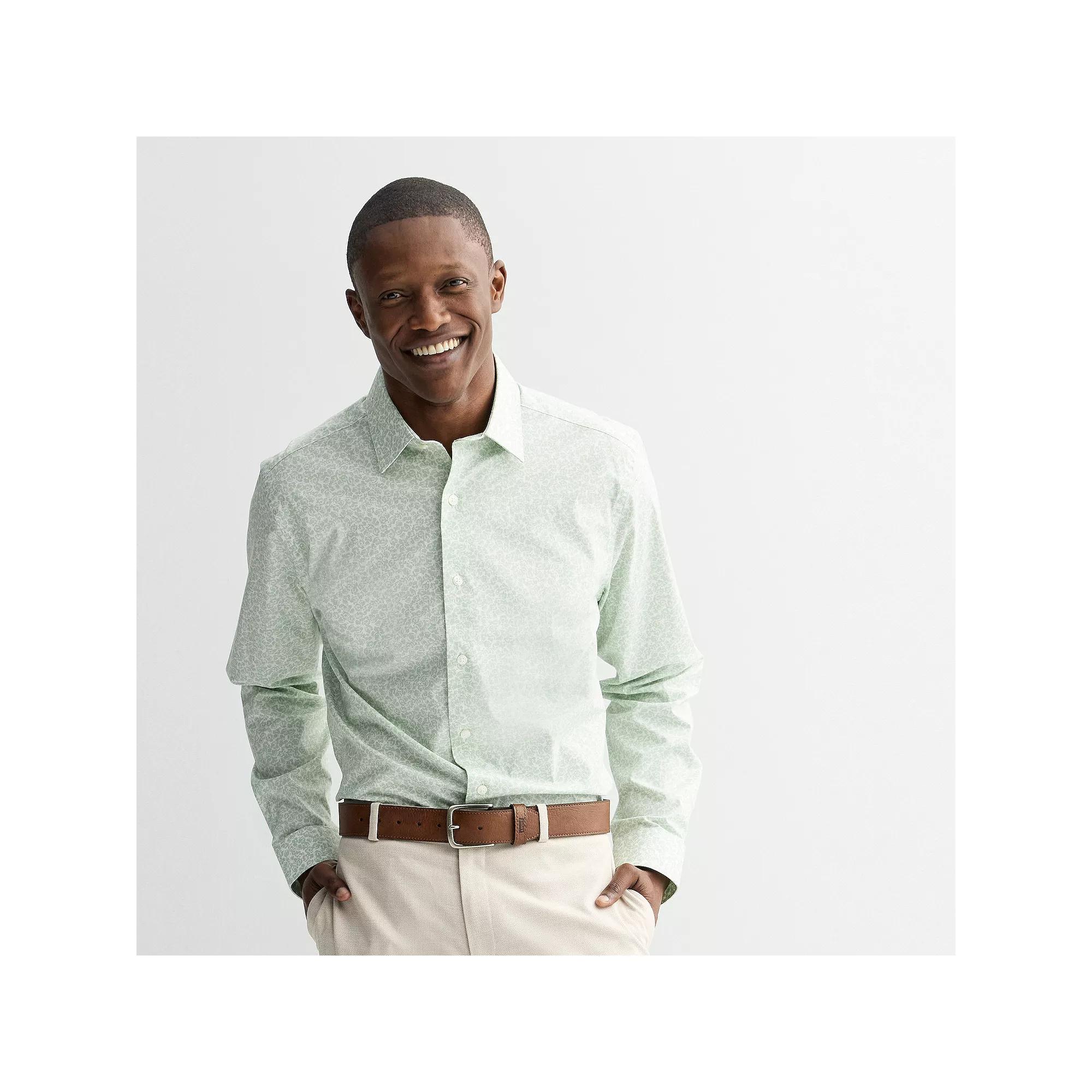 Men's Apt. 9® Premier Flex Regular-Fit Dress Shirt,  Product Image