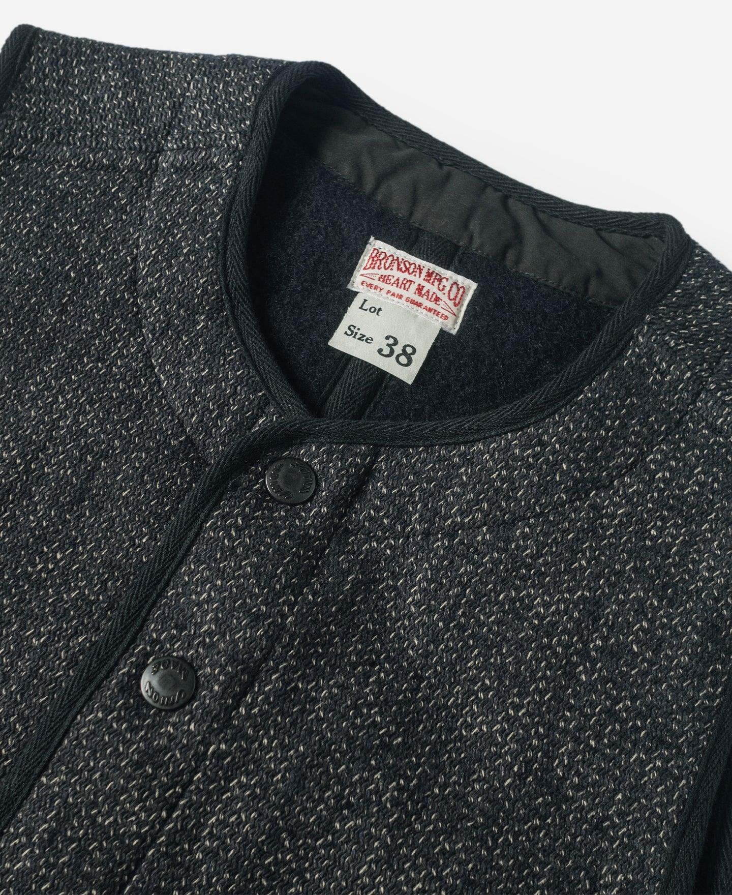 1930s Salt & Pepper Beach Cloth Wool Vest Product Image