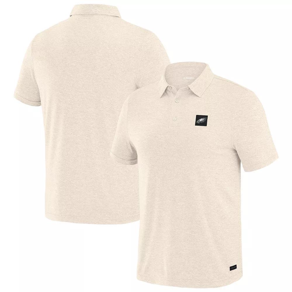 Men's J. Palmer White Philadelphia Eagles Four Down Polo,  Product Image