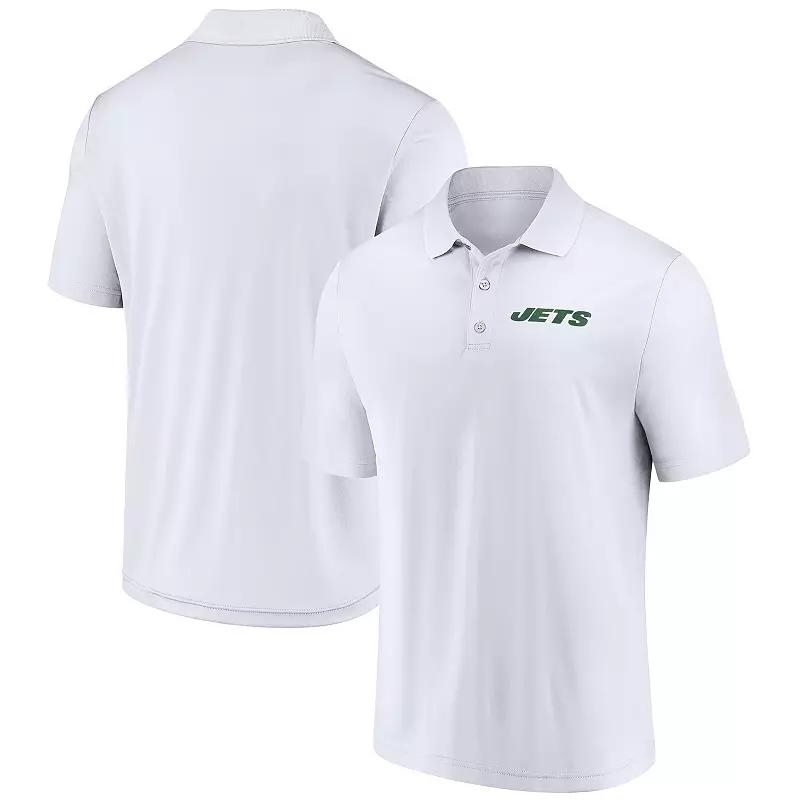 Men's Fanatics White Baltimore Ravens Lockup Polo,  Product Image