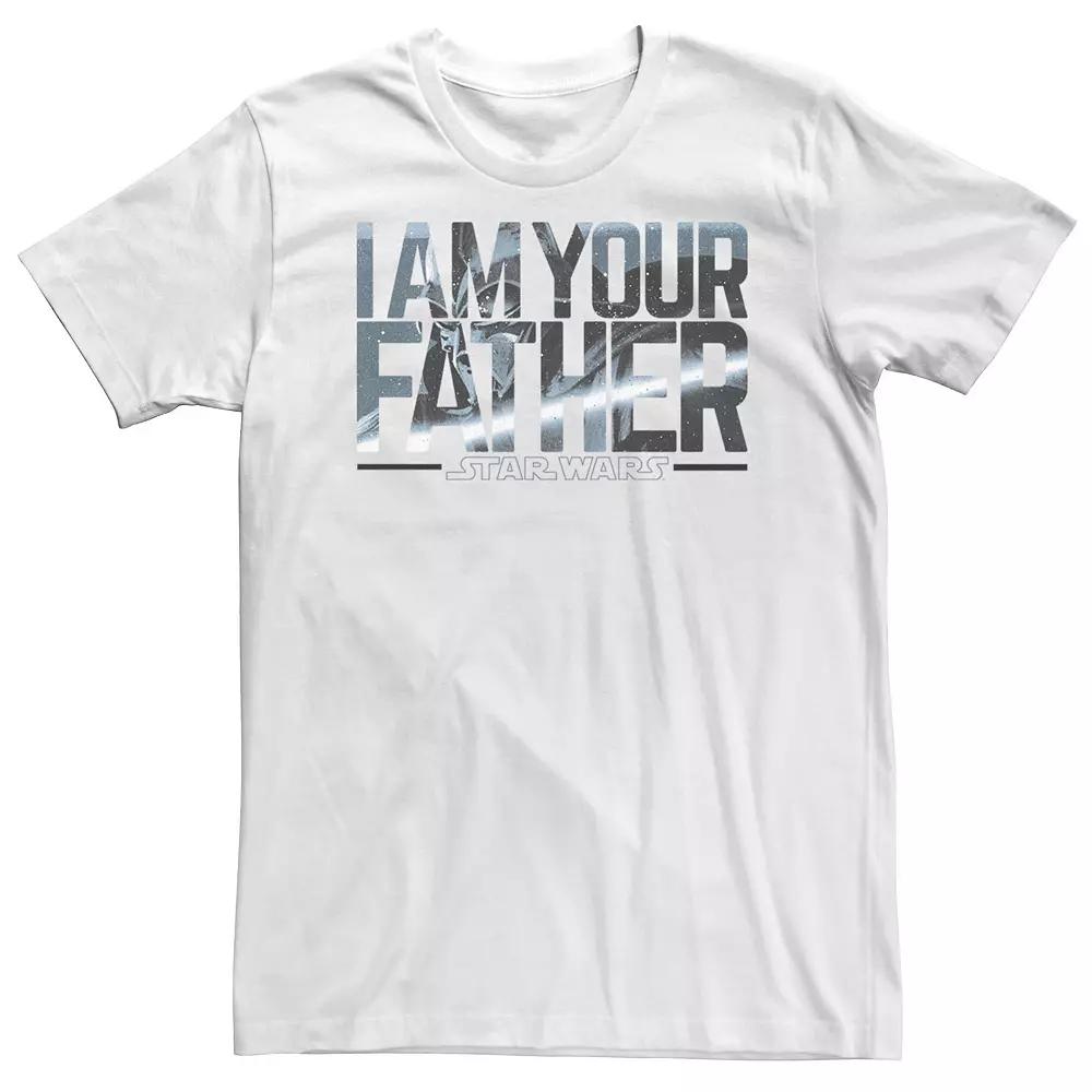 Big & Tall Star Wars Darth Vader "I Am Your Father" Classic Tee, Men's,  Product Image