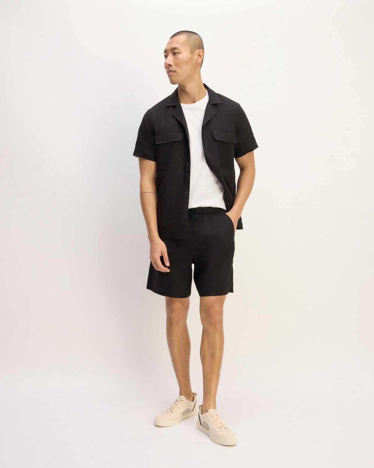Mens Resort Shirt in Linen by Everlane Product Image