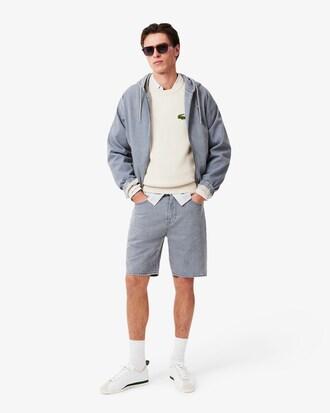 Ribbed Cotton Badge Sweater Product Image