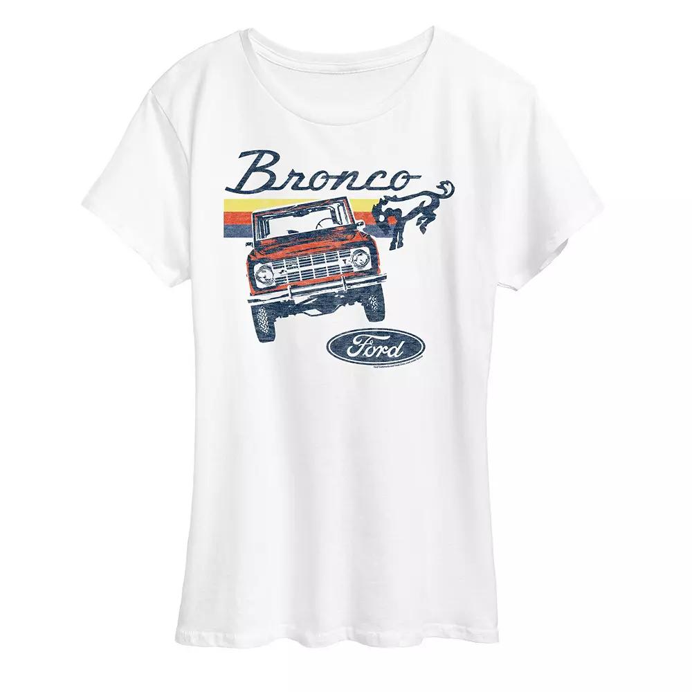Women's Ford Bronco Stripes Graphic Tee,  Product Image