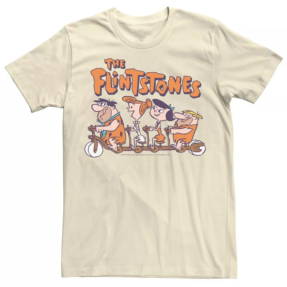 Men's The Flintstones Fred & Friends Bike Ride Tee,  Product Image