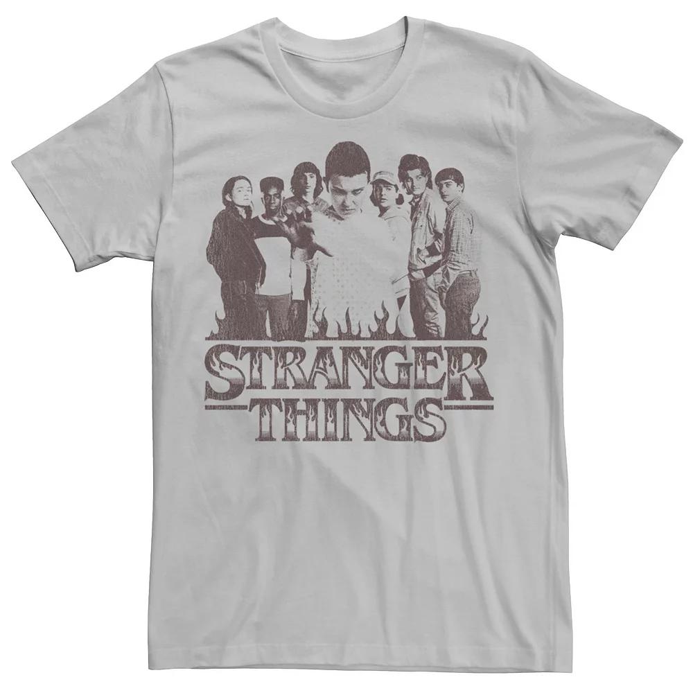 Men's Netflix Stranger Things Eleven And Friends Tee,  Product Image