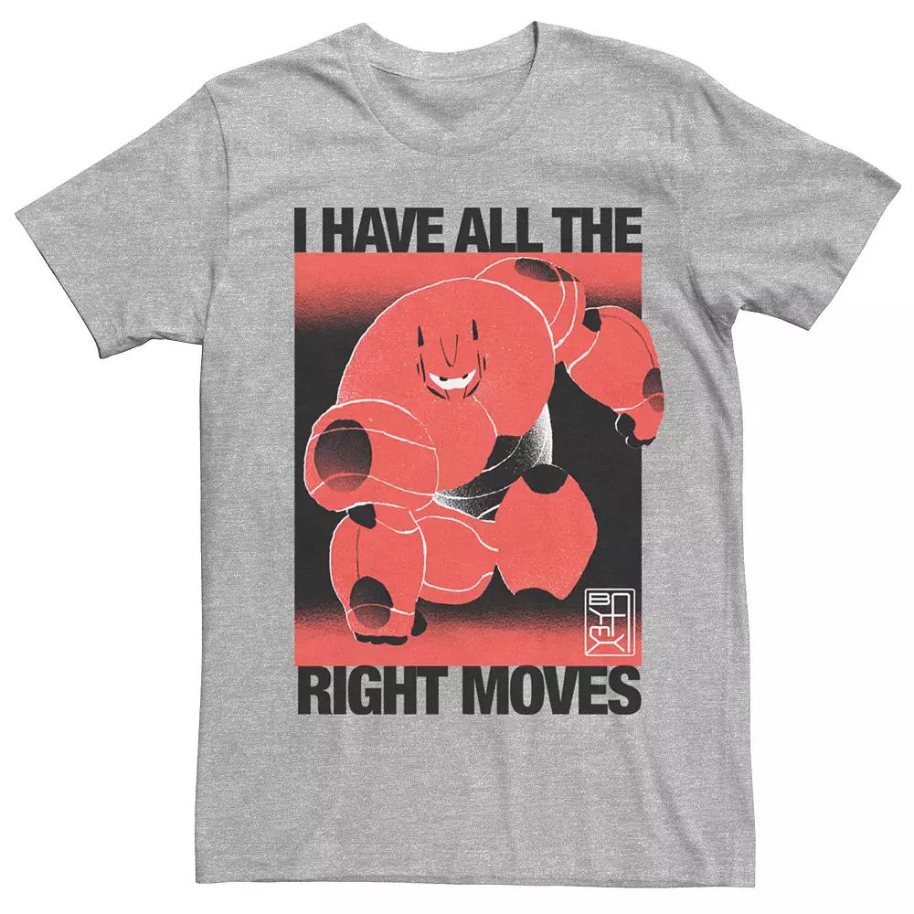 Disney's Big Hero 6 Baymax All The Right Moves Men's Graphic Tee,  Product Image