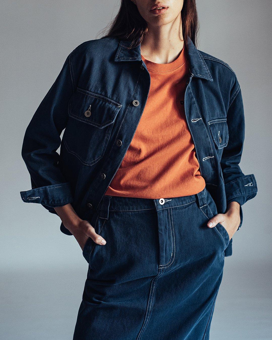 Irene Skirt - Indigo Product Image