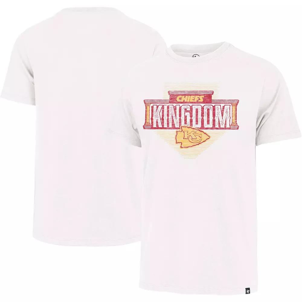 Men's '47 White Kansas City Chiefs Regional Franklin T-Shirt,  Product Image
