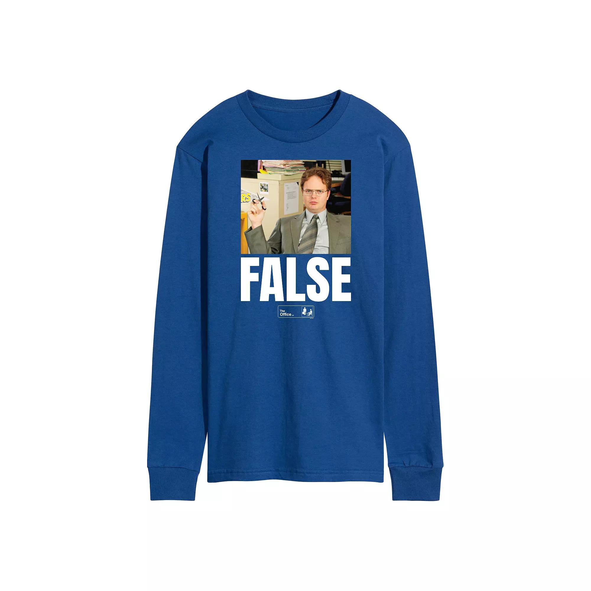 Men's The Office Dwight False Long Sleeve Tee,  Product Image