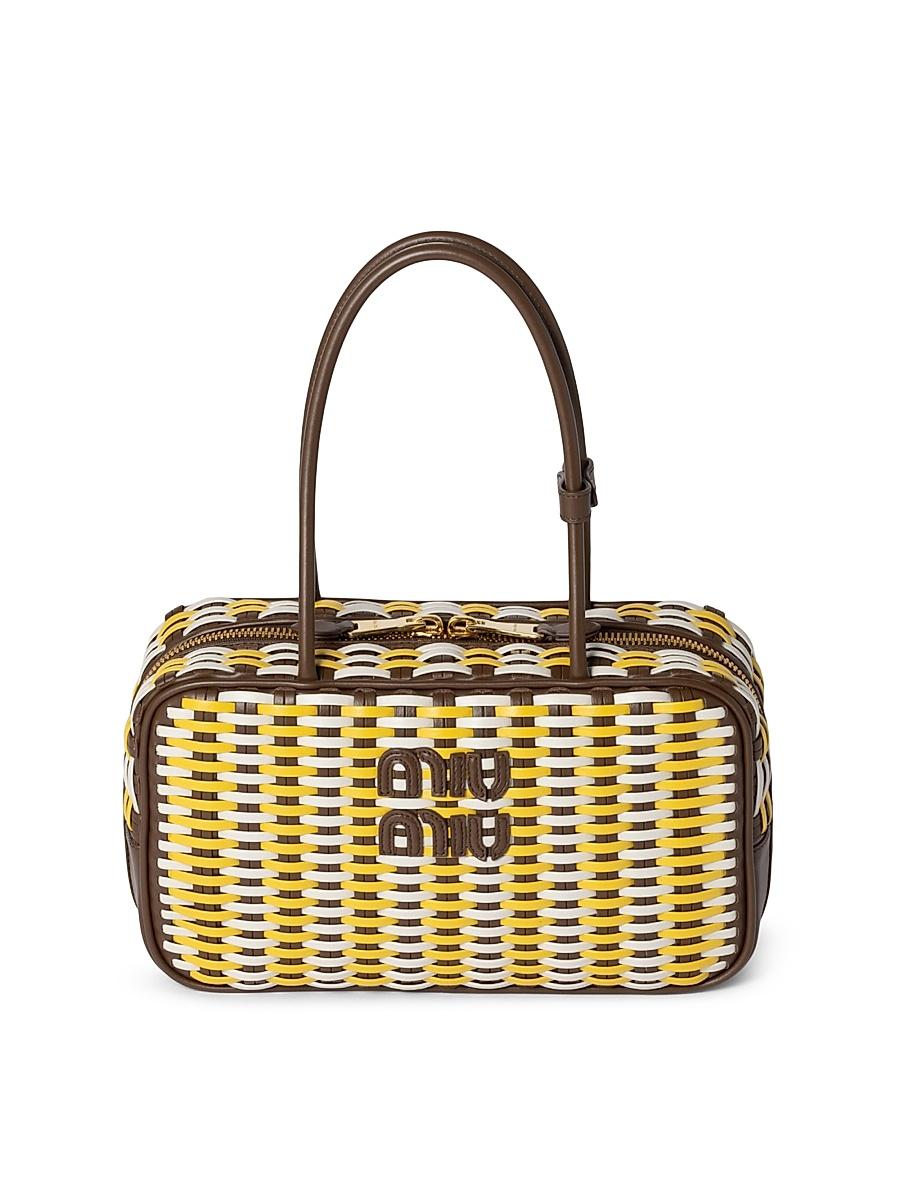 Womens Beau Leather Top Handle Bag Product Image