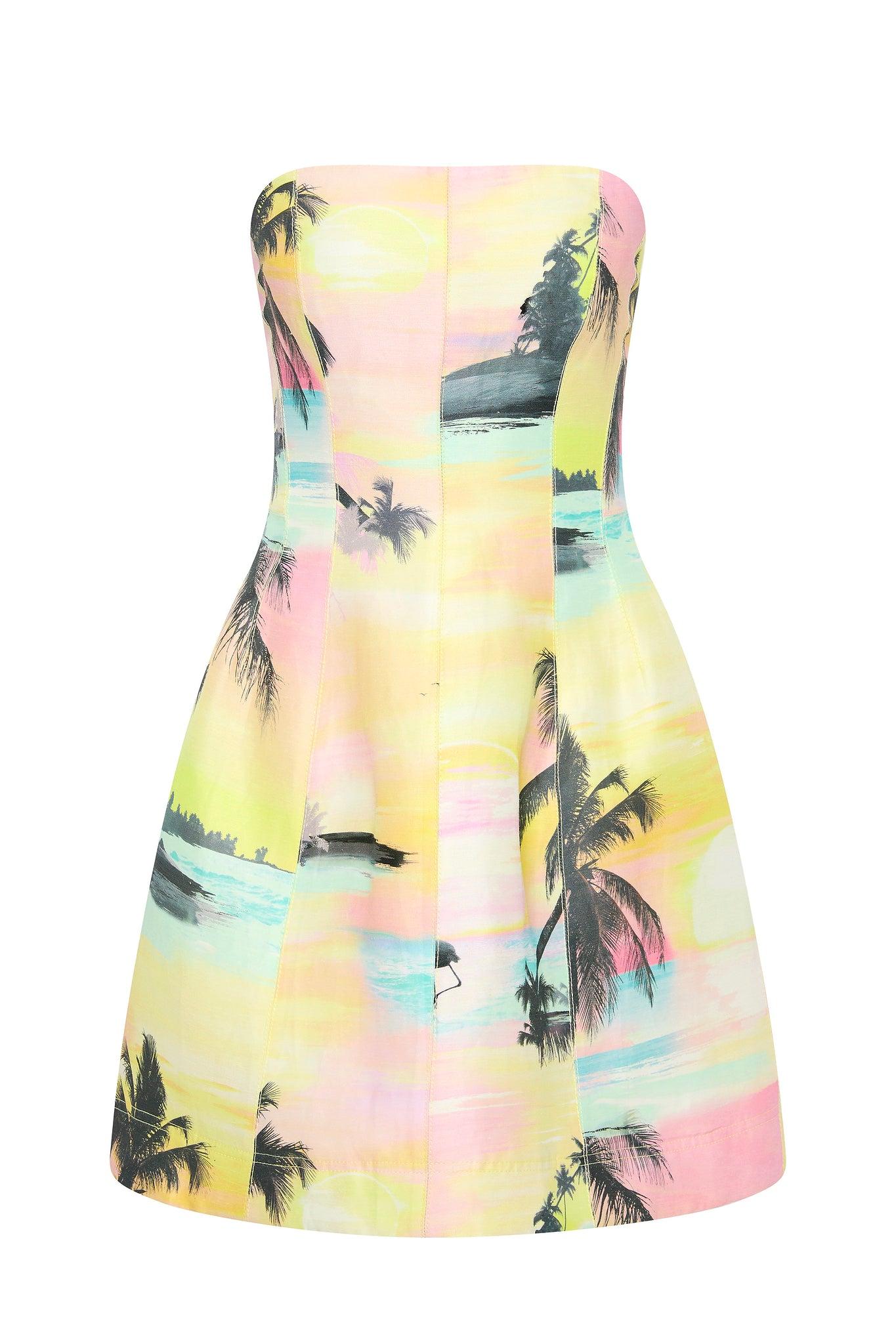 Gretta Bow Back Mini Dress Product Image