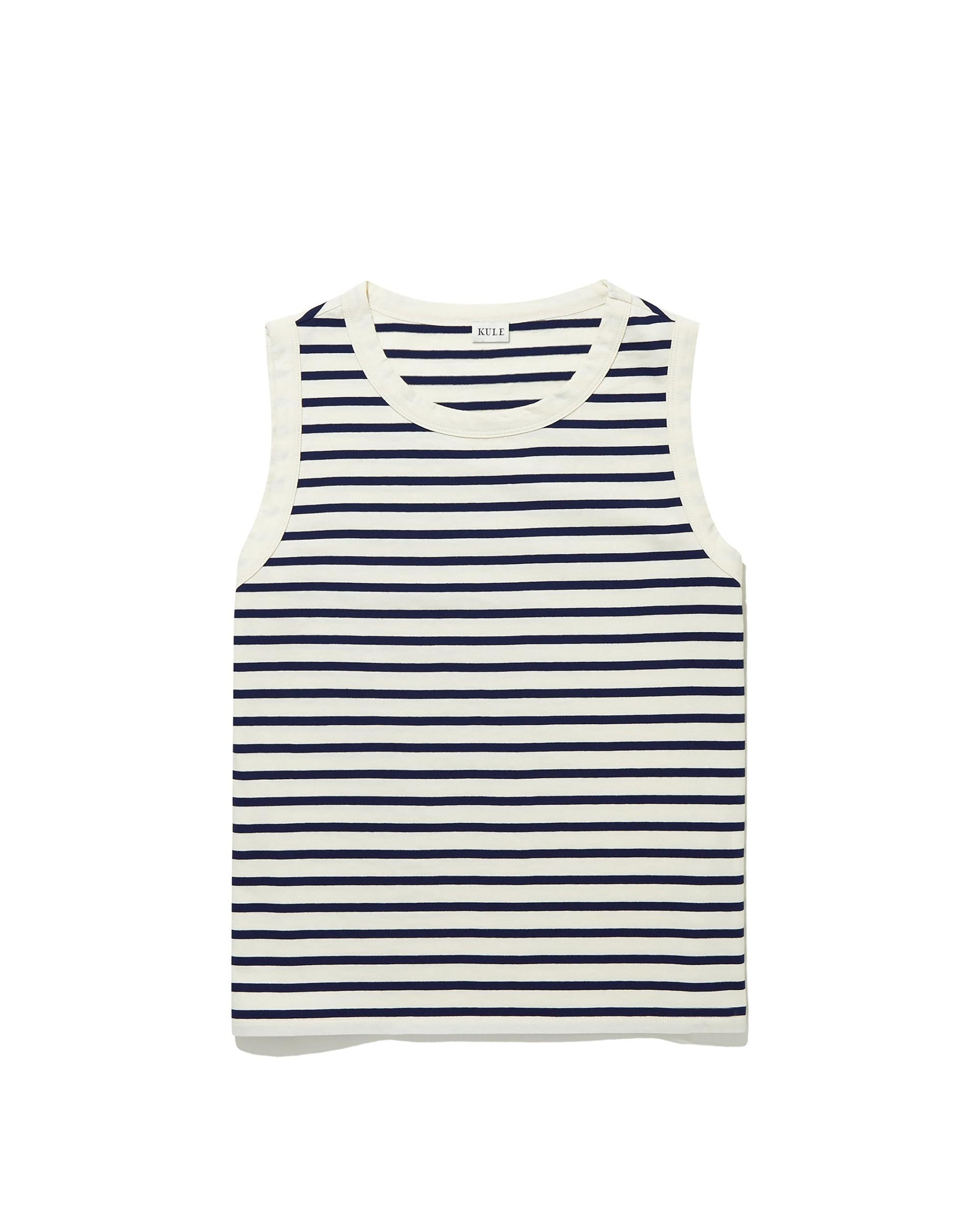 The Tank - Cream/Navy Female Product Image