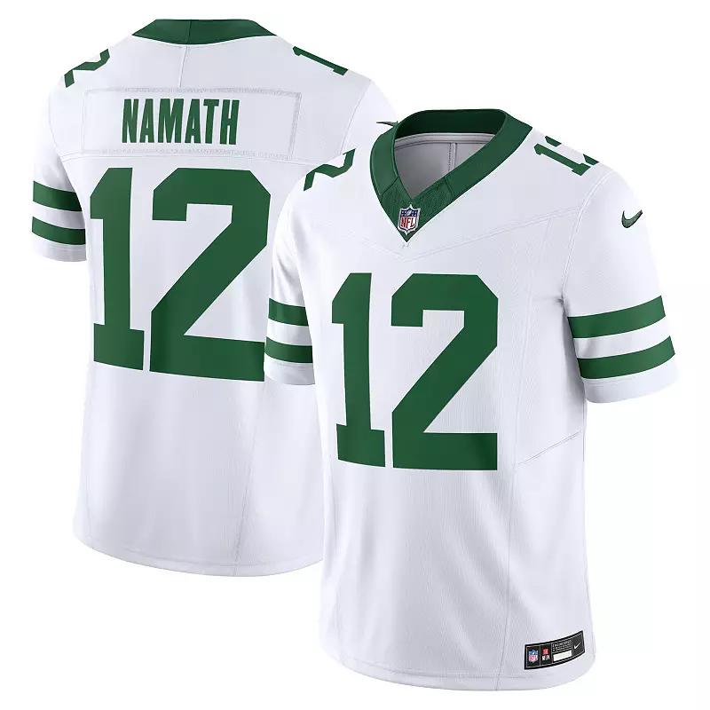 Men's Nike Joe Namath Legacy White New York Jets Vapor F.U.S.E. Limited Jersey, Size: XL Product Image