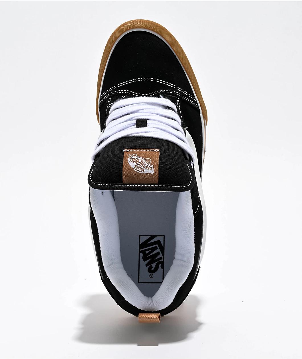 Vans Knu Skool Gum Bumper Black Shoes Product Image