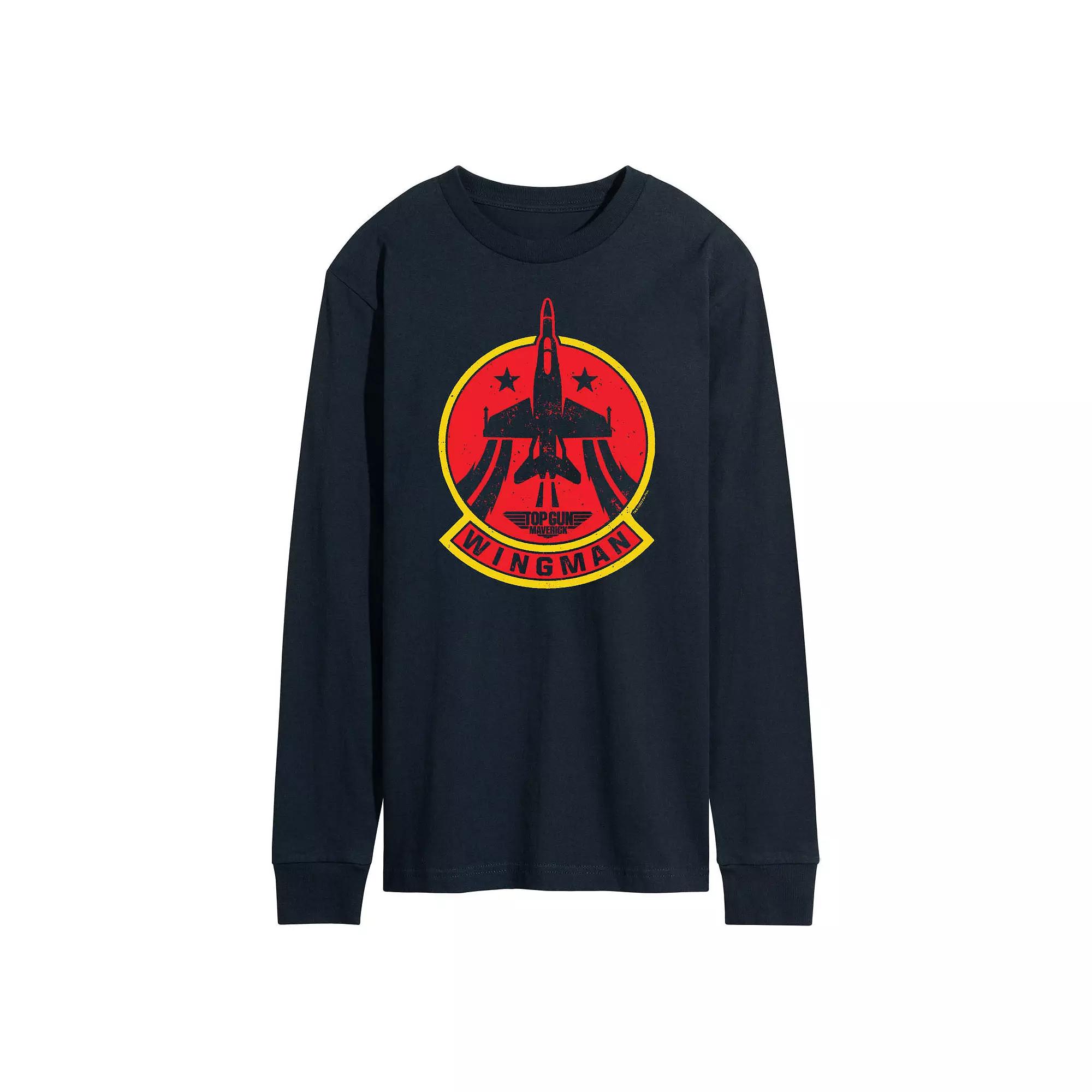 Men's Top Gun Maverick Wingman Long Sleeve Tee,  Product Image