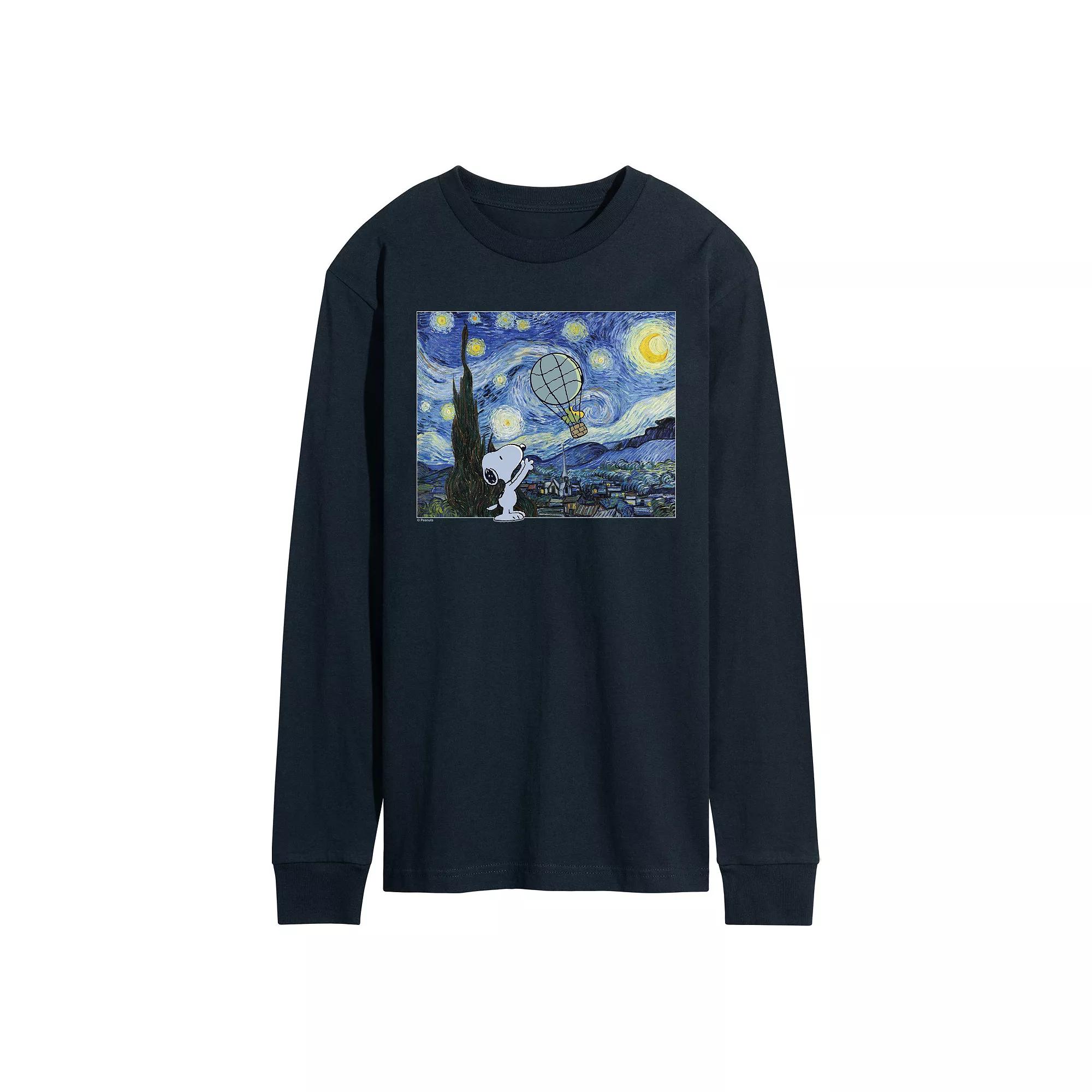 Men's Monopoly Money Stack Long Sleeve Graphic Tee,  Product Image