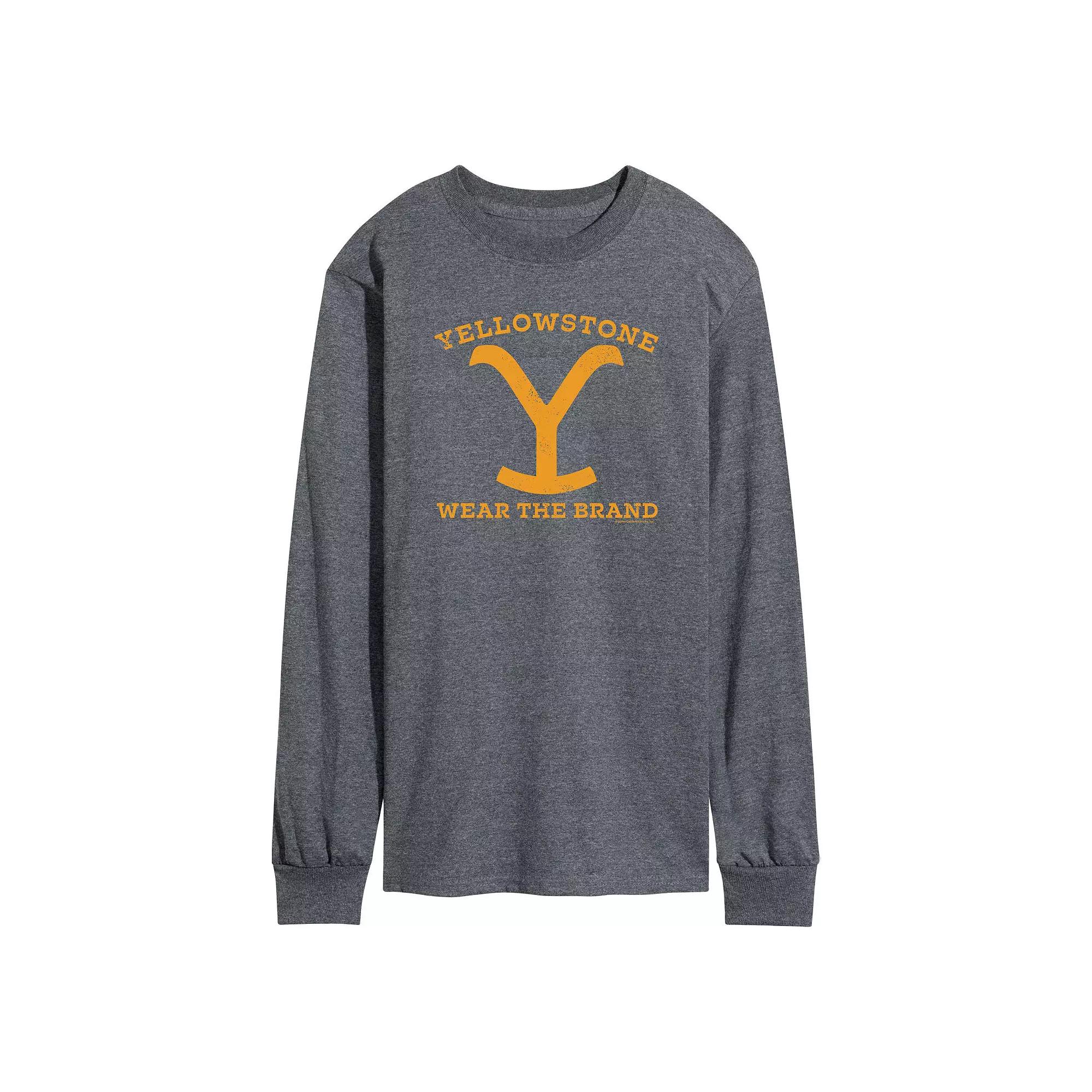 Men's Yellowstone Wear Brand Tee,  Product Image