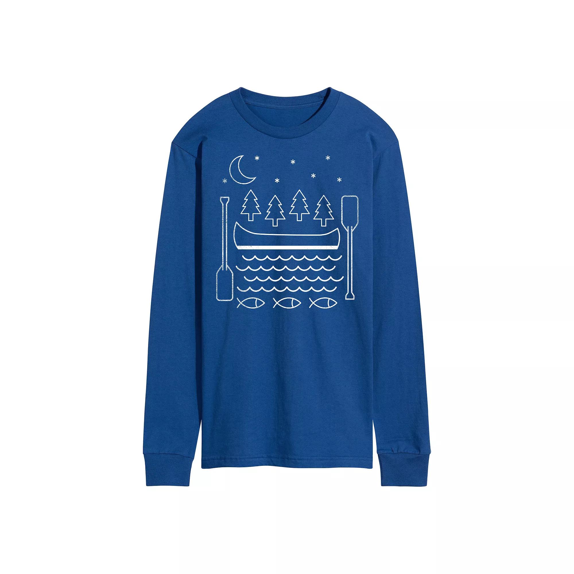 Men's Meh Heart Long Sleeve Tee,  Product Image
