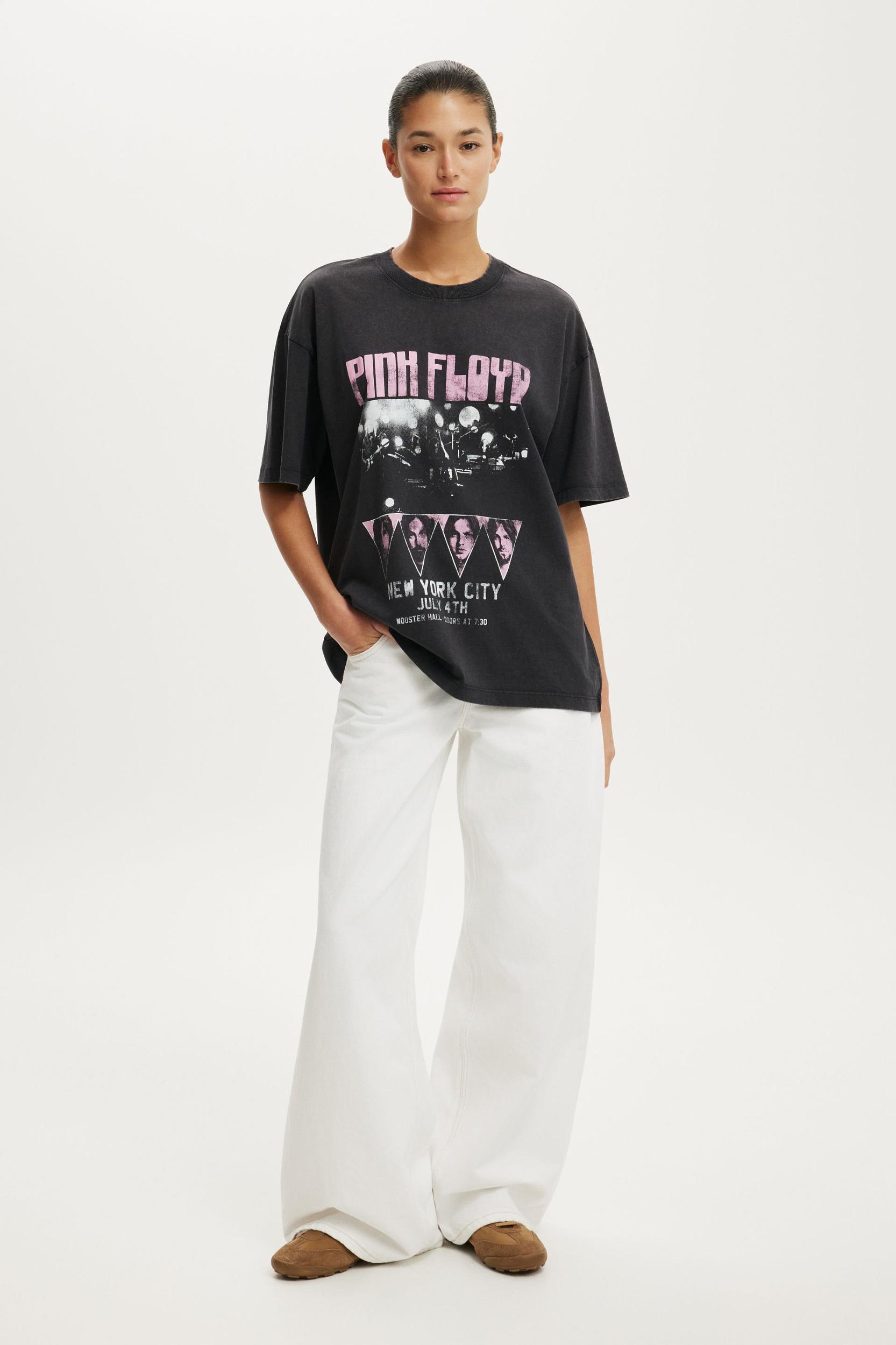 Pink Floyd Boxy Graphic Music Tee Product Image