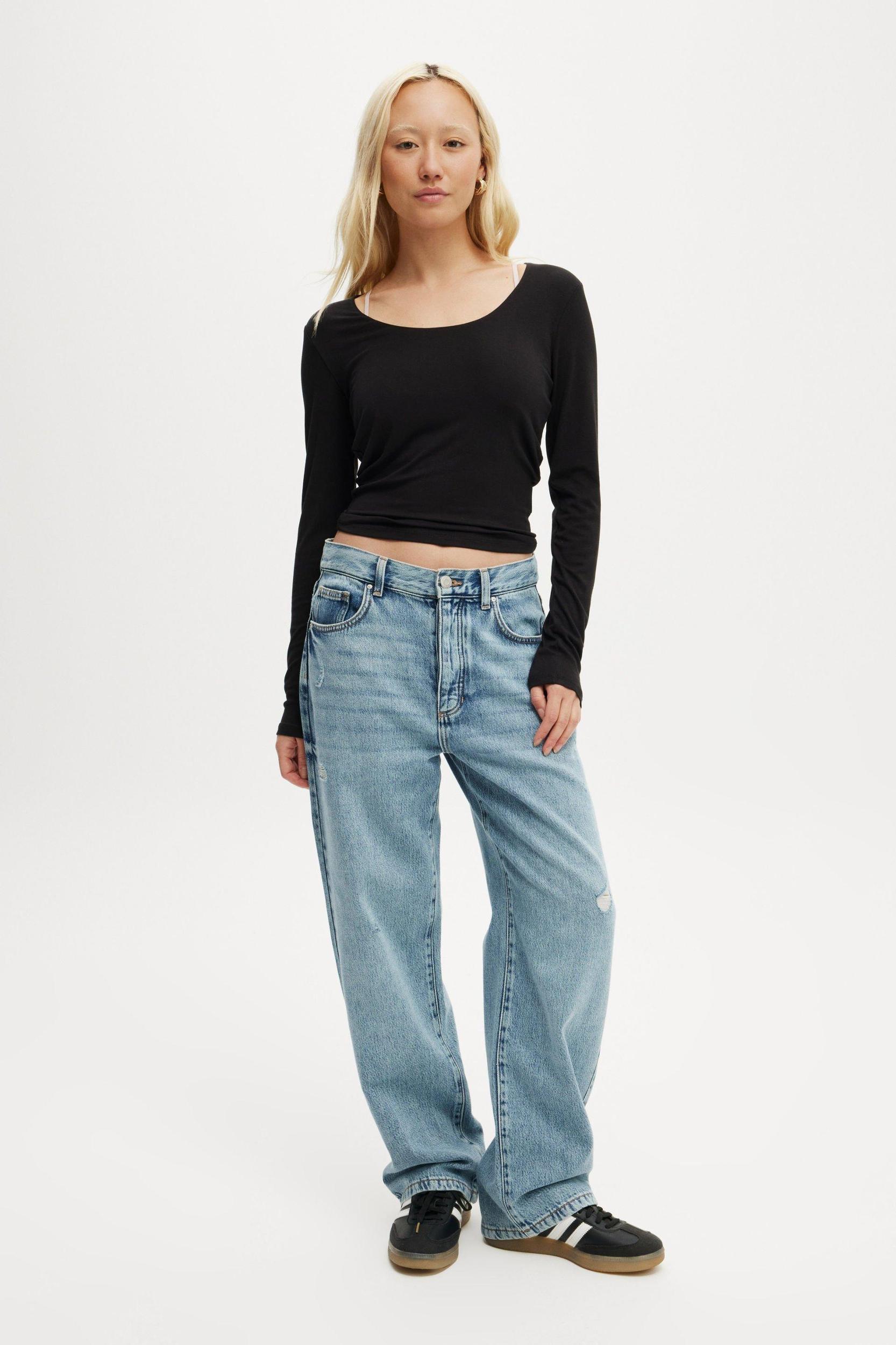 Sunday Scoop Neck Long Sleeve Product Image