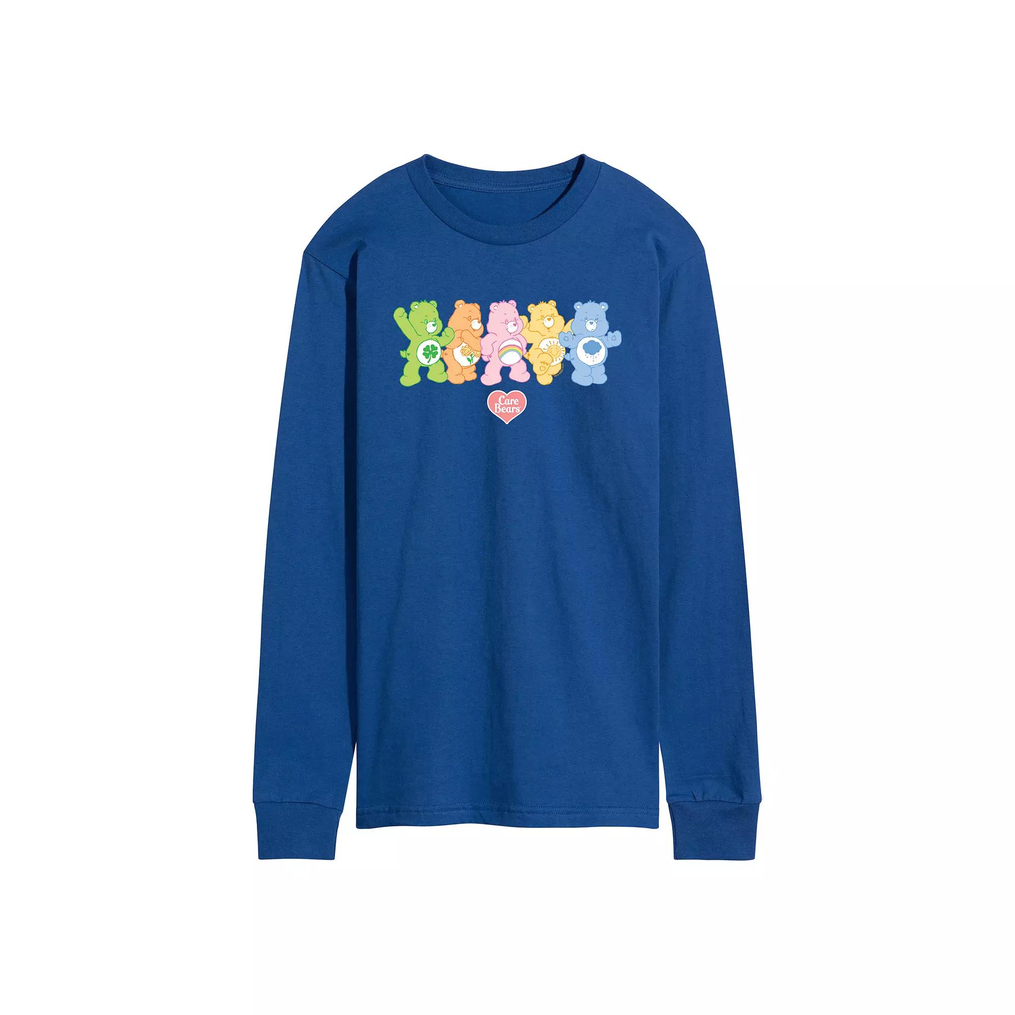 Men's Care Bears Lineup Long Sleeve,  Product Image