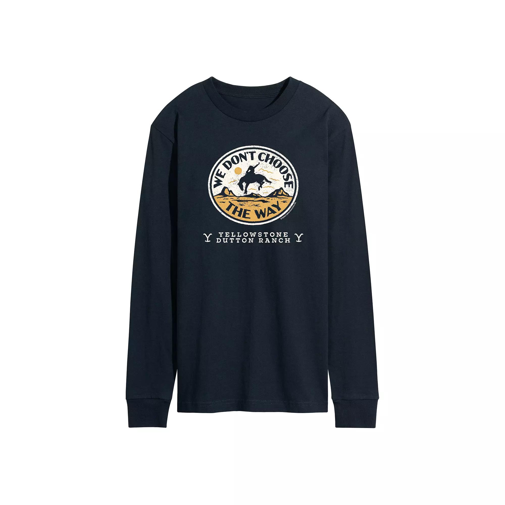 Men's Yellowstone We Don't Choose The Way Tee,  Product Image