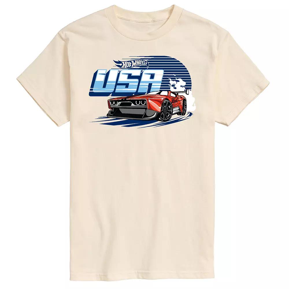 Men's Hot Wheels USA Graphic Tee,  Product Image
