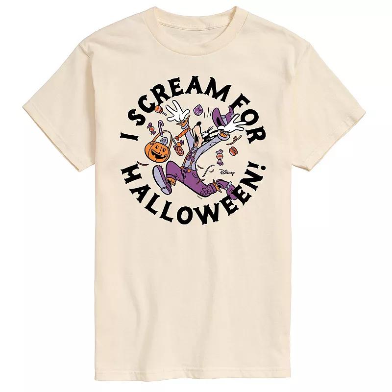 Disney's Mickey Mouse & Friends Big & Tall Scream For Halloween Graphic Tee, Men's,  Product Image