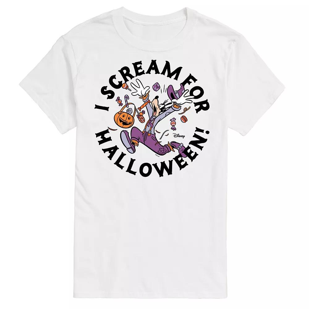 Disney's Mickey Mouse & Friends Big & Tall Scream For Halloween Graphic Tee, Men's,  Product Image