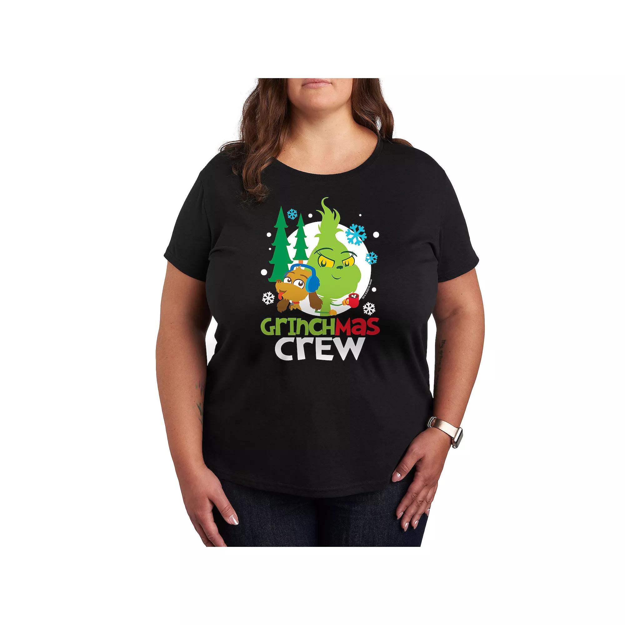 Plus Dr. Seuss Little Grinch Grinchmas Crew Graphic Tee, Women's,  Product Image