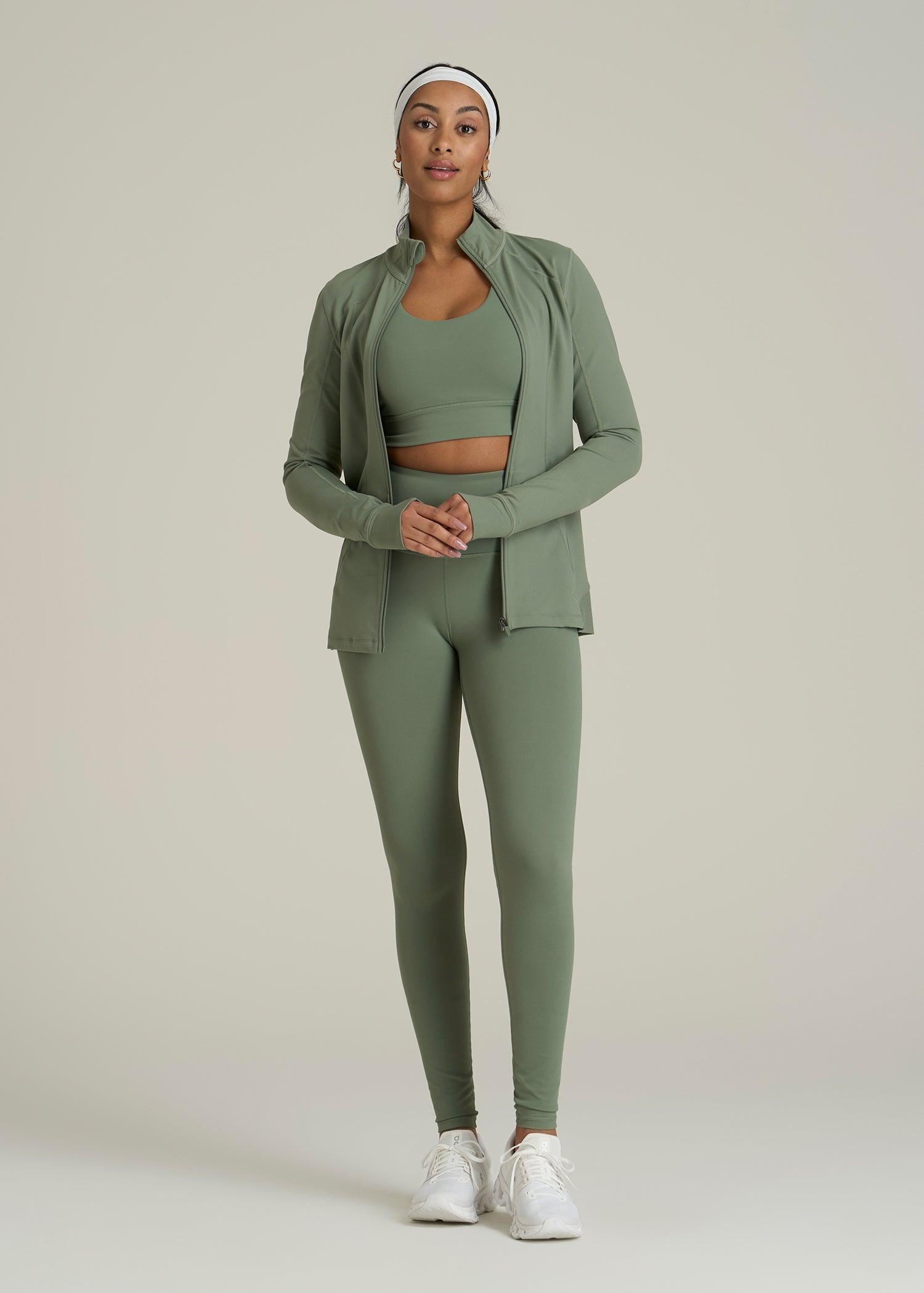 Balance High-Rise Leggings for Tall Women in Dark Seagrass Female Product Image