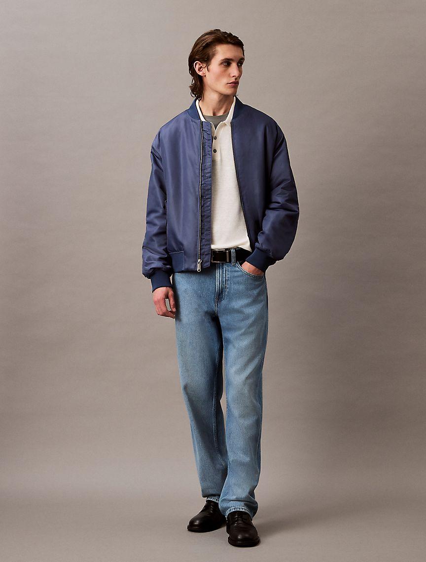 Linen Blend Classic Sweater Polo Shirt Product Image