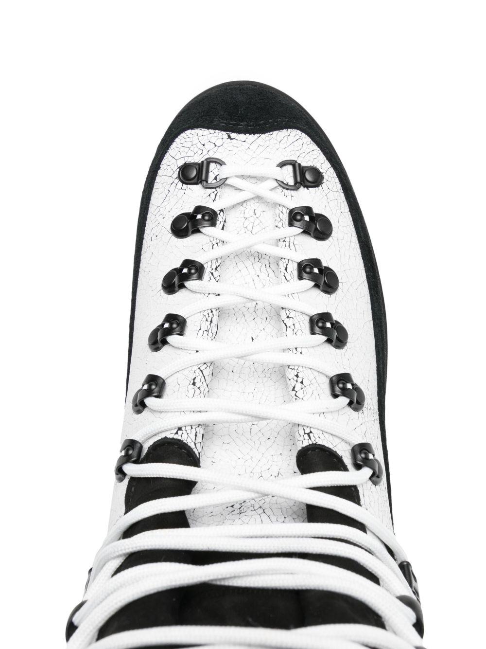 Everest two-tone leather boots Product Image