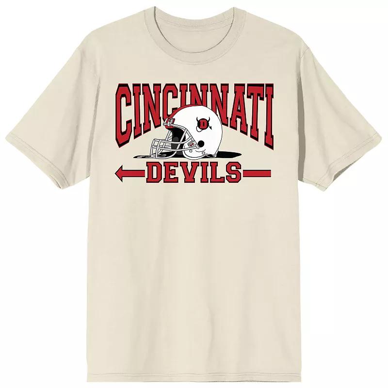 Men's Vintage Sport Cincinnati Tee, Size: XXL, Beige Product Image
