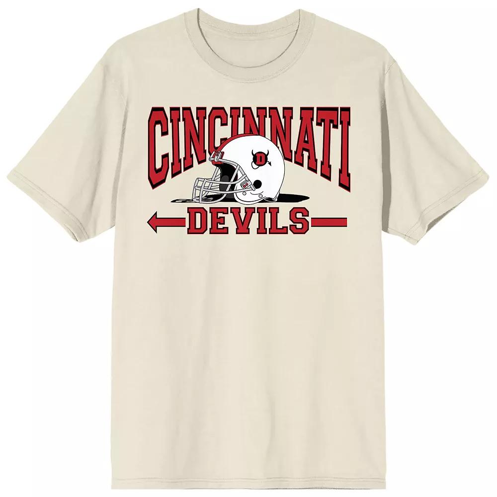 Men's Vintage Sport Cincinnati Tee, Size: XXL, Beige Product Image