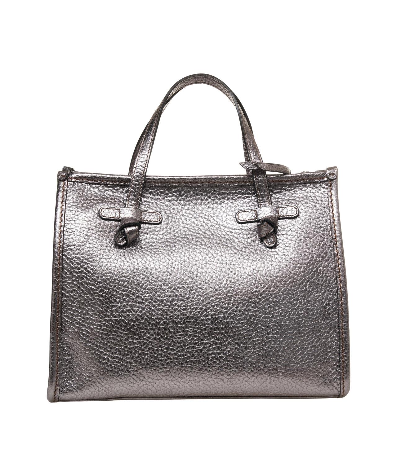 Grained leather hand bag Product Image