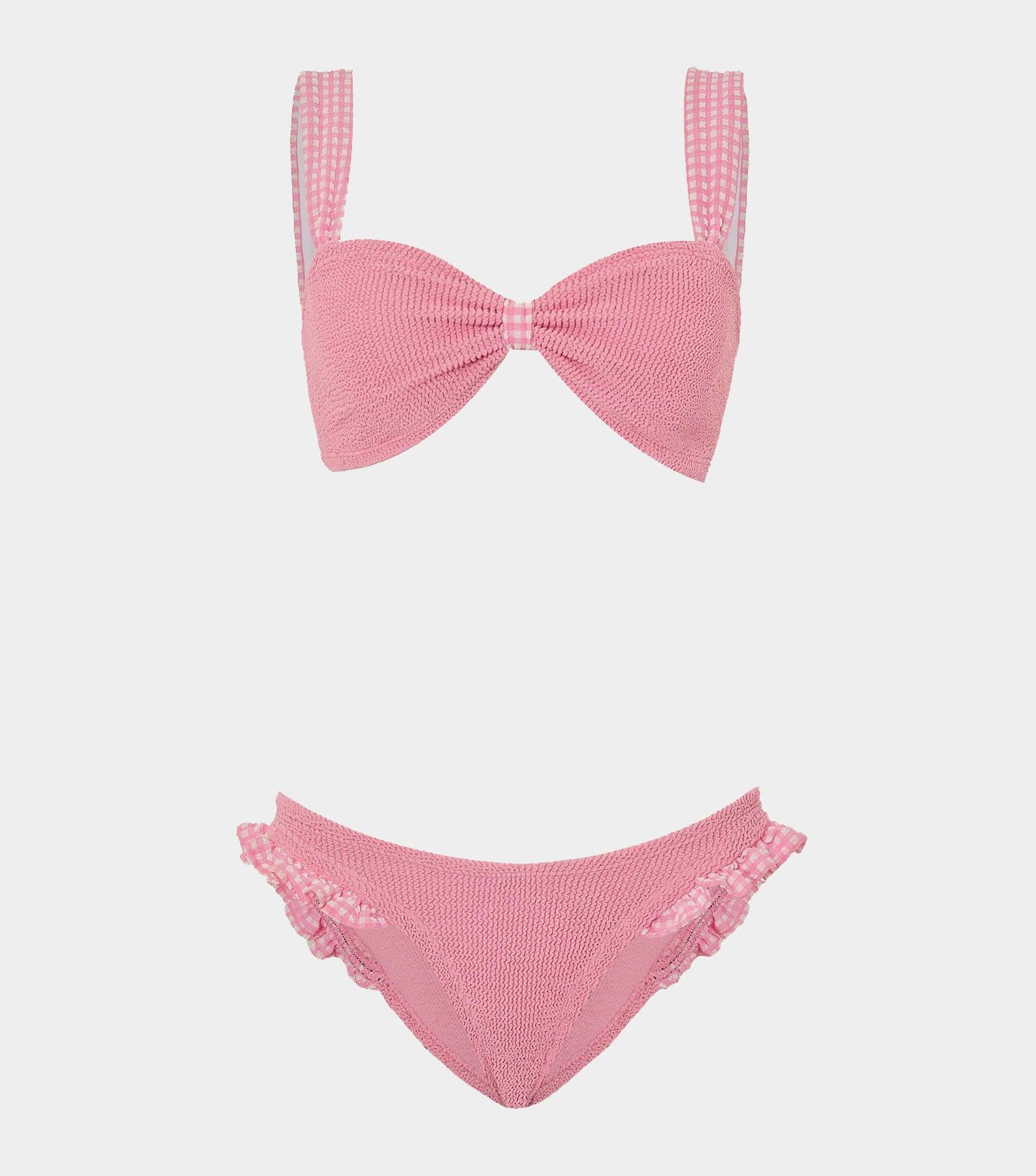 Loretta Bikini - Milkshake Gingham Product Image