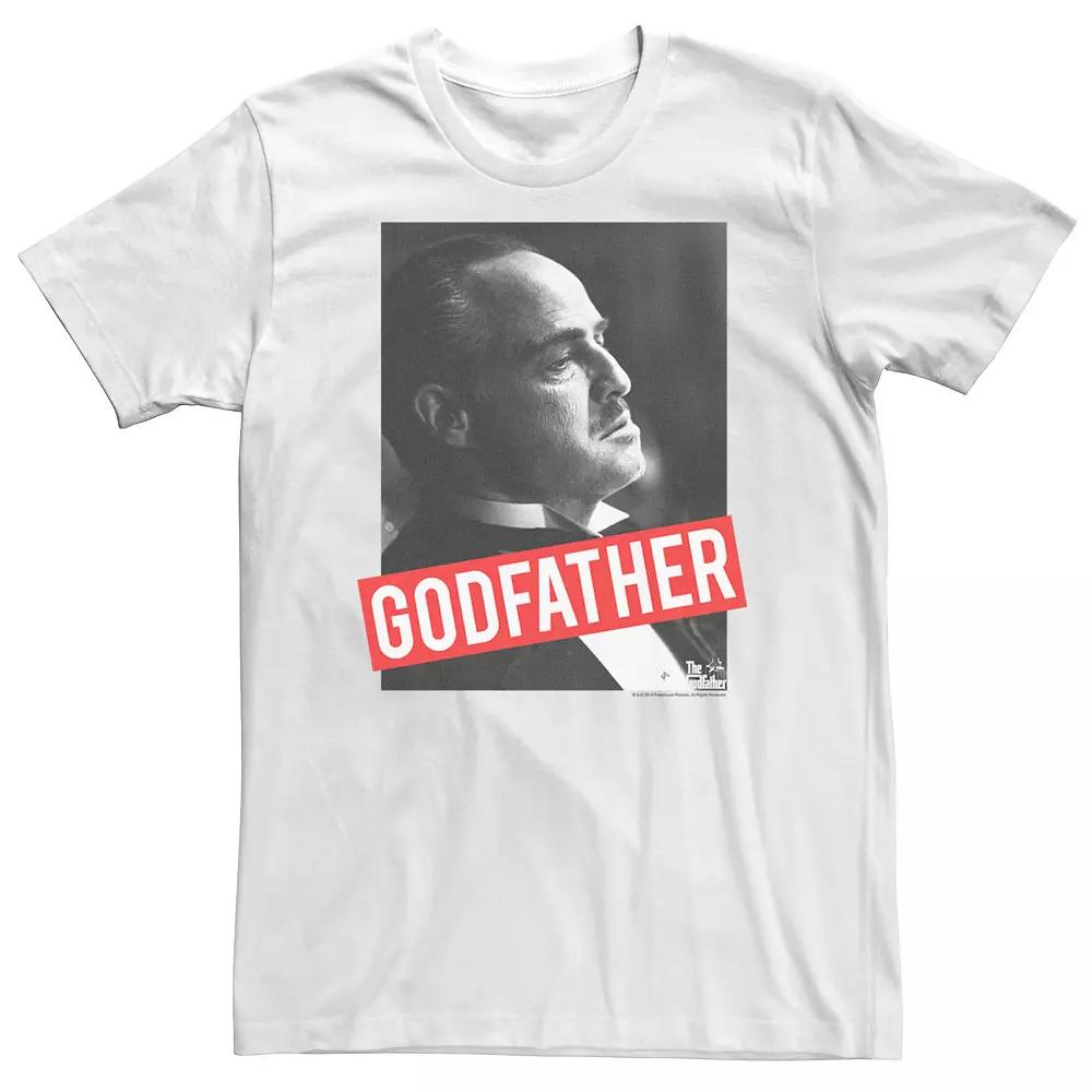 Big & Tall The Godfather The Don Classic Portrait Tee, Men's,  Product Image