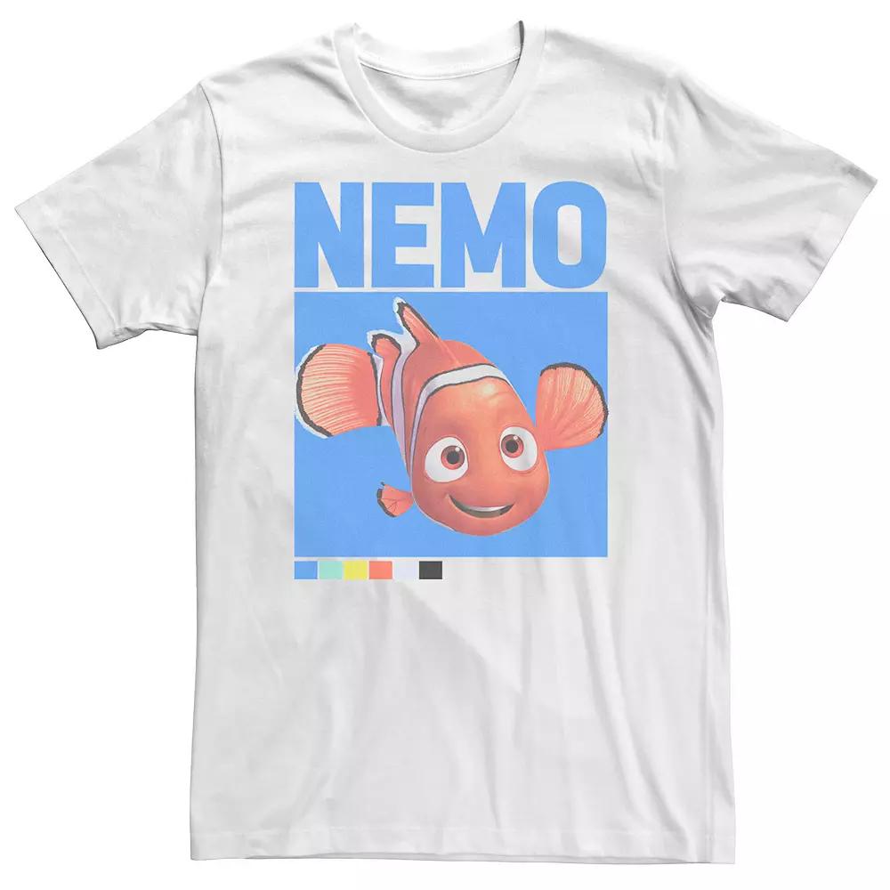 Big & Tall Disney / Pixar Finding Nemo Color Code Tee, Men's,  Product Image