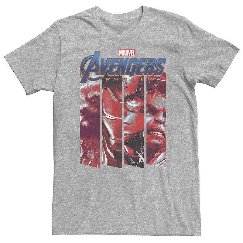 Big & Tall Marvel Avengers Endgame Red Tint Panels Tee, Men's,  Product Image