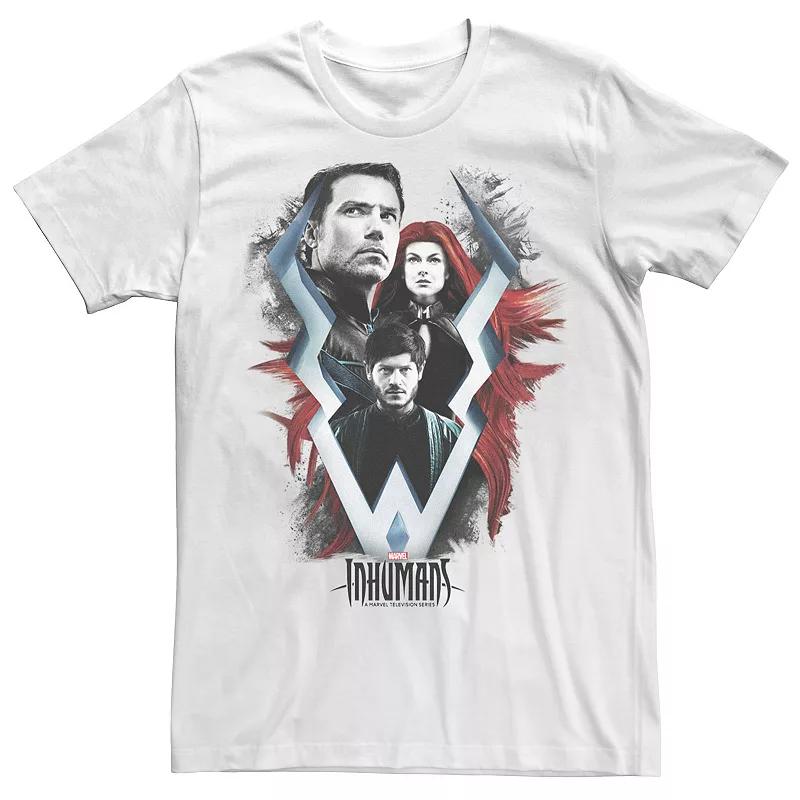 Men's Marvel Inhumans TV Series Black Bolt Medusa Maximus Graphic Tee,  Product Image