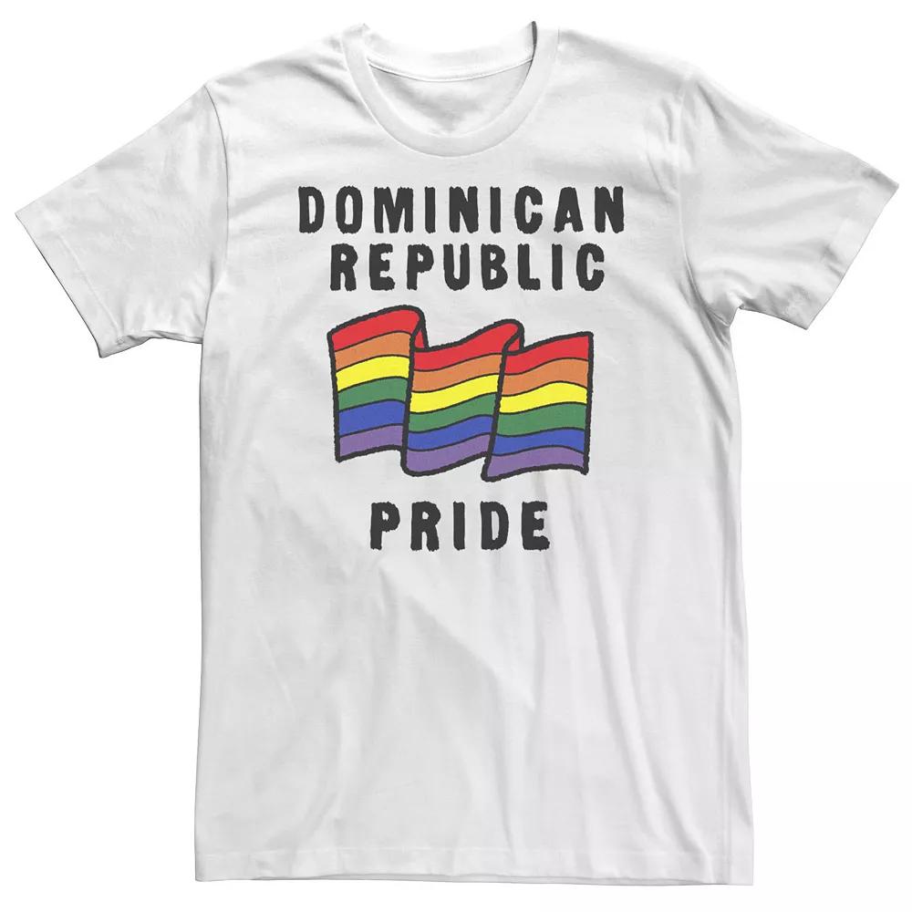 Big & Tall Fifth Sun Dominican Republic Pride Sketched Flag Tee, Men's,  Product Image