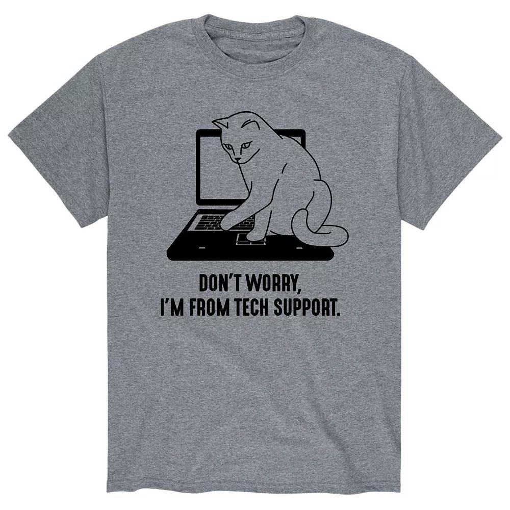 Men's I'm From Tech Support Tee,  Product Image