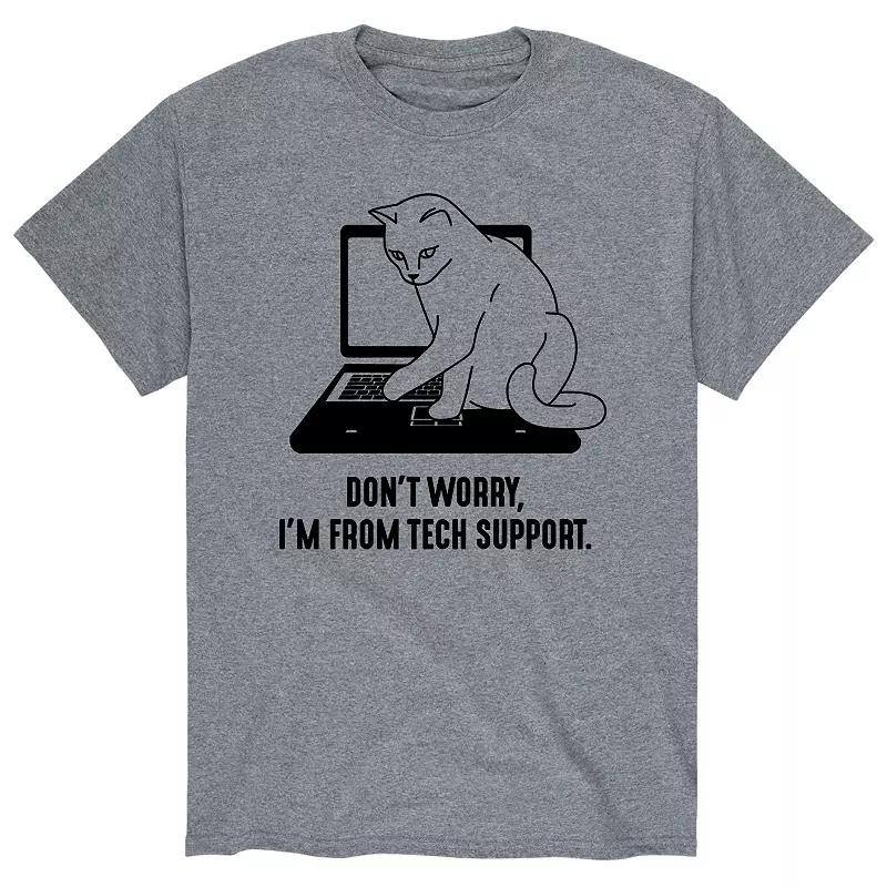 Men's I'm From Tech Support Tee,  Product Image