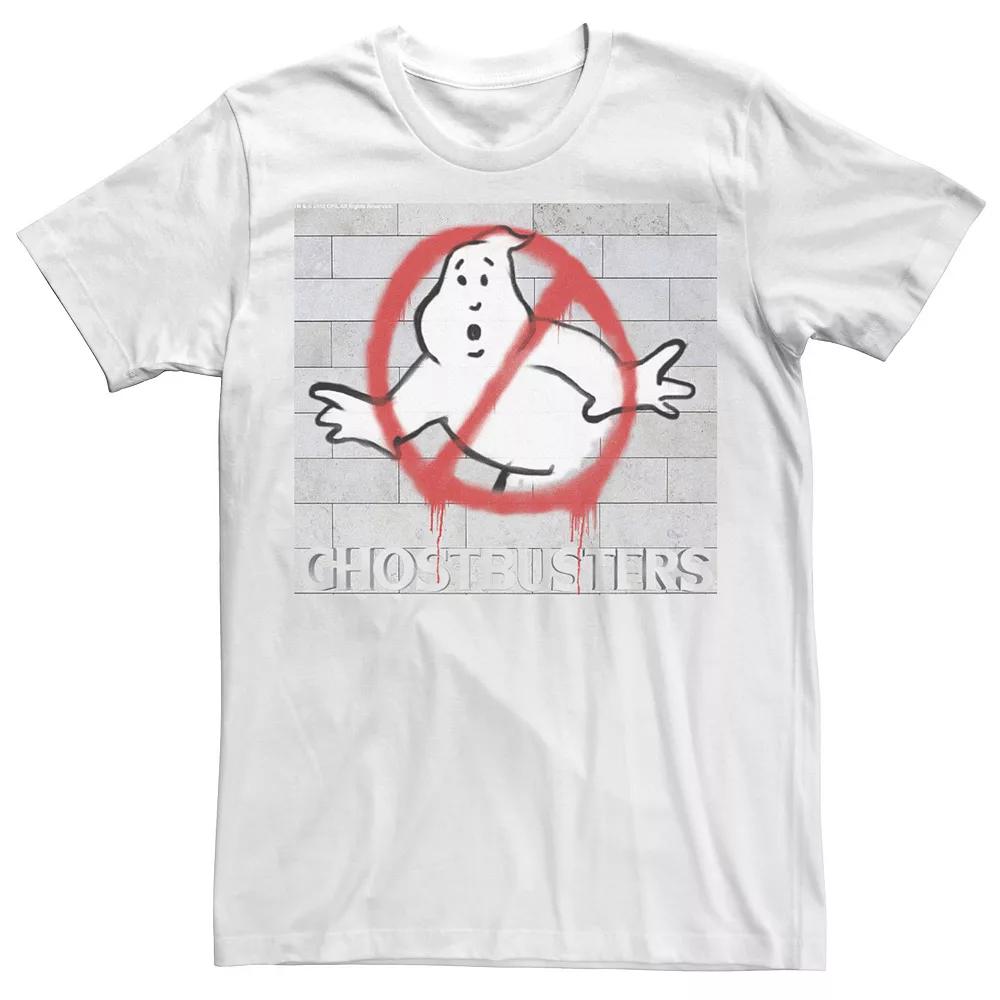 Men's Ghostbusters Brick Spray Logo Tee,  Product Image